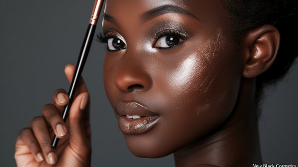 New black cosmetics : maquillage parfait pour peau noire et métisse